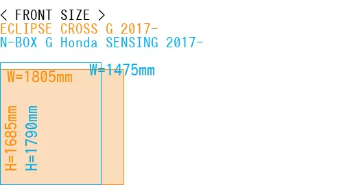 #ECLIPSE CROSS G 2017- + N-BOX G Honda SENSING 2017-